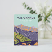 Nationaal park Val Grande Italië  Briefkaart (Staand voorkant)