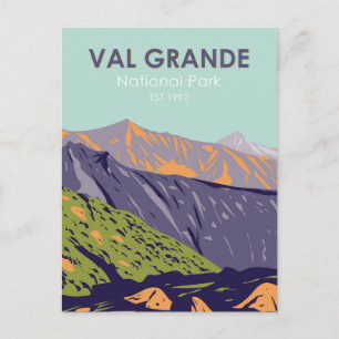 Nationaal park Val Grande Italië  Briefkaart