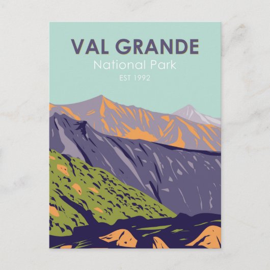 Nationaal park Val Grande Italië  Briefkaart (Voorkant)