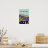 Nationaal park Val Grande Italië Vintage Poster (Keuken)