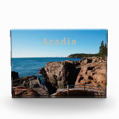 Nationaal park van Acadia MDI Thunder Hole Maine Fotoblokken (Voorkant)