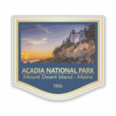 Nationaal park van Acadia (PF2) Sticker (Voorkant)