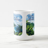 Nationaal park van Amerikaans Samoa Beach Regenwou Koffiemok (Center)