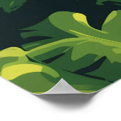 Nationaal park van Amerikaans Samoa Beach Regenwou Poster (Hoek)