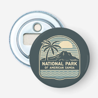 Nationaal Park van Amerikaans-Samoa Button Flesopener