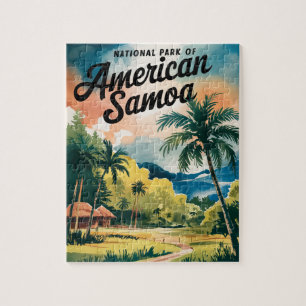 Nationaal park van Amerikaans-Samoa - Waterverf Ku Legpuzzel