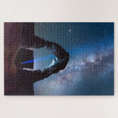 Nationaal park van Arches bij nacht MOAB Legpuzzel (Horizontaal)