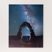 Nationaal park van Arches bij nacht MOAB Legpuzzel (Verticaal)