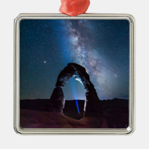 Nationaal park van Arches bij nacht MOAB Metalen Ornament