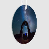 Nationaal park van Arches bij nacht MOAB Ornament (voorkant)