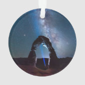 Nationaal park van Arches bij nacht MOAB Ornament (achterkant)