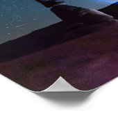 Nationaal park van Arches bij nacht MOAB Poster (Hoek)