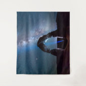 Nationaal park van Arches bij nacht MOAB Wandkleed (Voorkant)