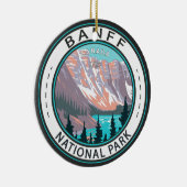 Nationaal park van Banff Moraine Lake  Keramisch Ornament (Rechts)
