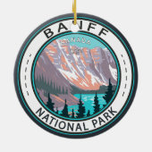 Nationaal park van Banff Moraine Lake  Keramisch Ornament (Achterkant)