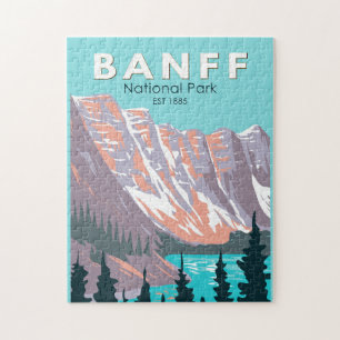 Nationaal park van Banff Moraine Lake  Legpuzzel