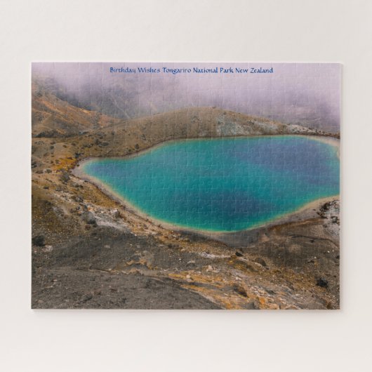 Nationaal park van Birthday Wishes Tongariro Legpuzzel (Horizontaal)