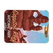Nationaal park van Capitol Reef Reisposter Magneet (Horizontaal)