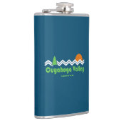 Nationaal park van Cuyahoga Retro Heupfles (Rechts)