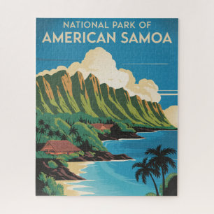  Nationaal Park van de Amerikaanse Samoa Legpuzzel