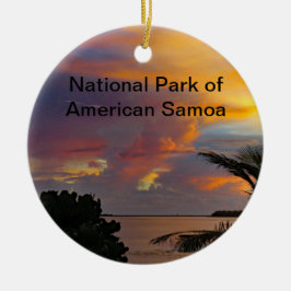 Nationaal Park van de Amerikaanse Samoa Ornament