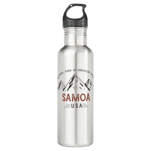  Nationaal Park van de Amerikaanse Samoa Waterfles (Voorkant)
