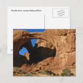 nationaal park van de Arches, Briefkaart (Voorkant / Achterkant)