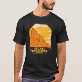 Nationaal park van de archieven Utah de Organ  T-shirt