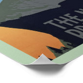 Nationaal park van de  berggebieden poster (Hoek)