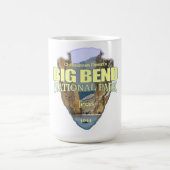 Nationaal park van de Big Bend (pijlpunt) Koffiemok (Center)