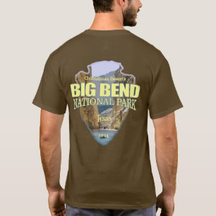 Nationaal park van de Big Bend (pijlpunt) T-shirt