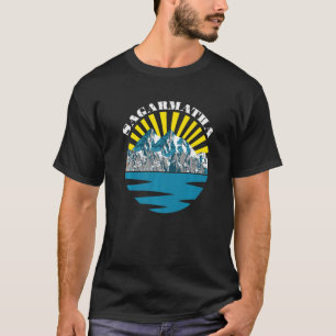Nationaal park van de Everest Sagarmatha in Tibet T-shirt