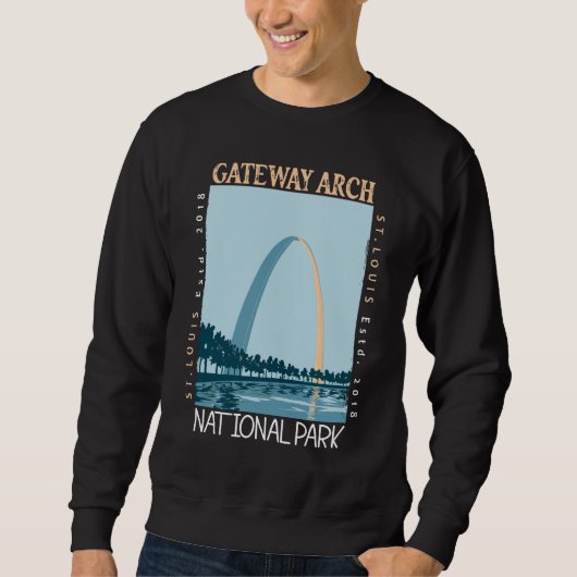 Nationaal park van de Gateway Arch Trui (Voorkant)