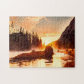 Nationaal park van de Gele Stone . Legpuzzel (Horizontaal)