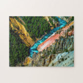 Nationaal park van de Gele Stone . Legpuzzel (Horizontaal)