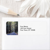 Nationaal park van de Giants-Humboldt Redwood Etiket (Insitu)