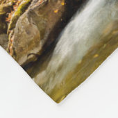 Nationaal Park van de grote rokergebergten. Big Cr Fleece Deken (Hoek)