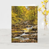 Nationaal Park van de grote rokergebergten. Big Cr Kaart (Gele Bloem)