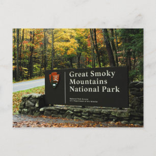 Nationaal Park van de Grote Smoky Briefkaart