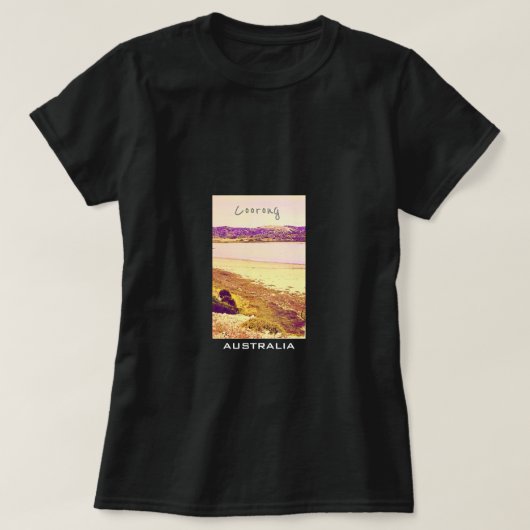 Nationaal Park van de haven Australië T-shirt (Design voorkant)