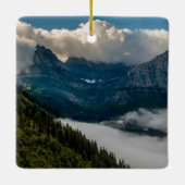 Nationaal park van de Herfsten van Bird Woman Keramisch Ornament (Achterkant)