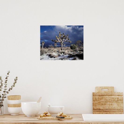 Nationaal park van de Joshua-boom Poster (Keuken)