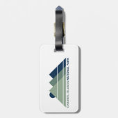 Nationaal Park van de Kanaaleilanden Bagagelabel (Achterkant verticaal)