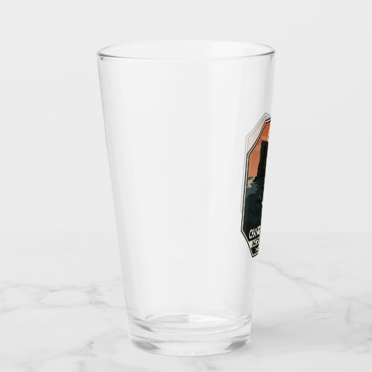 Nationaal park van de Kanaaleilanden Dolphin Retro Glas (Rechts)