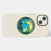 Nationaal park van de Maagdeneilanden iPhone Hoesje (Achterkant horizontaal)