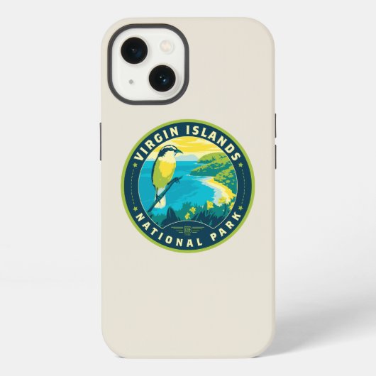 Nationaal park van de Maagdeneilanden iPhone Hoesje (Achterkant)
