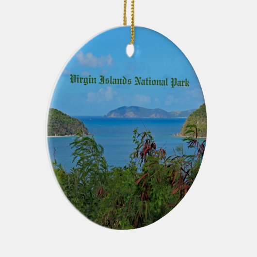 Nationaal Park van de Maagdeneilanden Keramisch Ornament (Rechts)