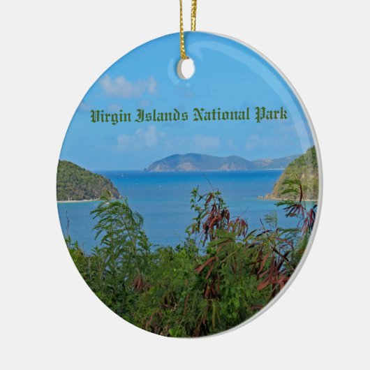 Nationaal Park van de Maagdeneilanden Keramisch Ornament (Links)