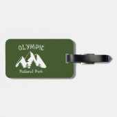 Nationaal Park van de Olympische Spelen Bagagelabel (Achterkant horizontaal)