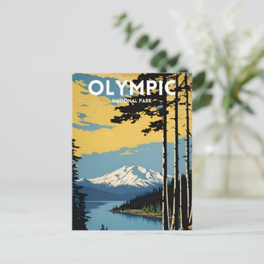 Nationaal Park van de Olympische Spelen Briefkaart (Staand voorkant)